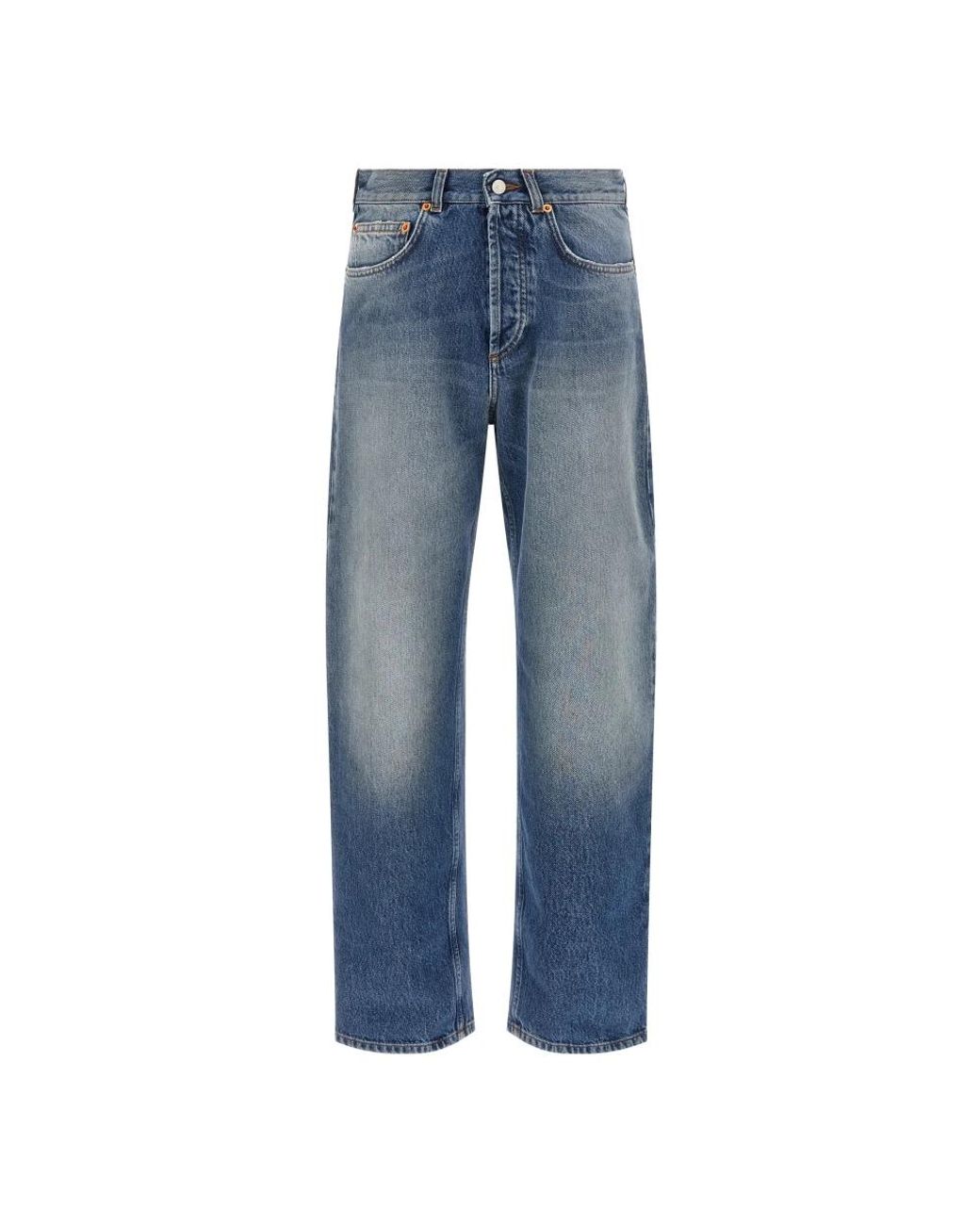 Magliano Blue Straight Fit Jeans for men