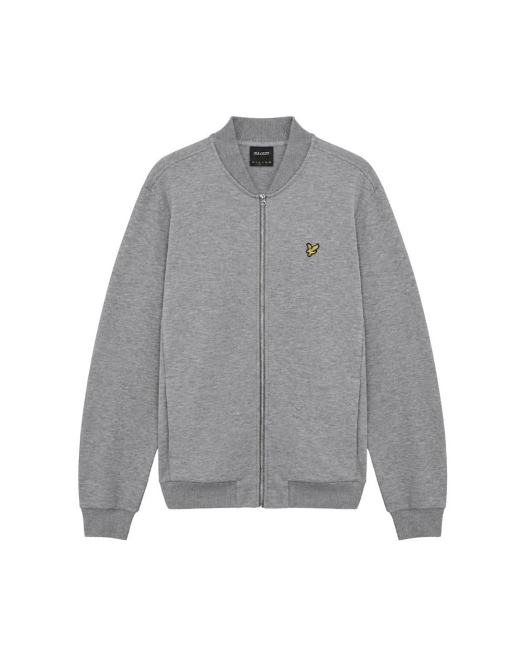 Zip-Throughs di Lyle & Scott in Gray da Uomo