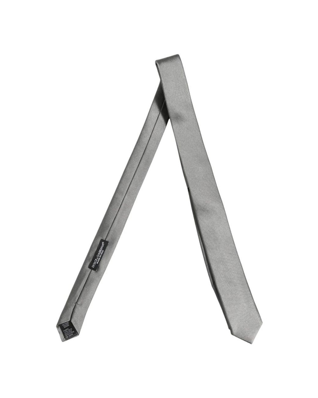 Dolce & Gabbana Gray Ties for men