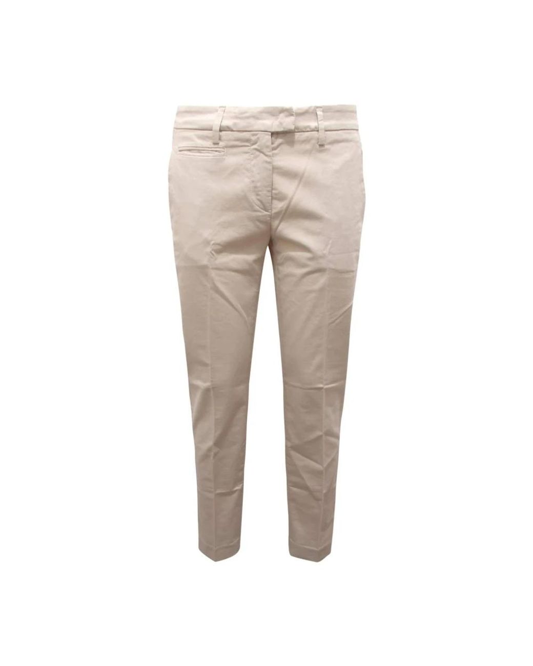 Dondup Natural Slim-Fit Trousers