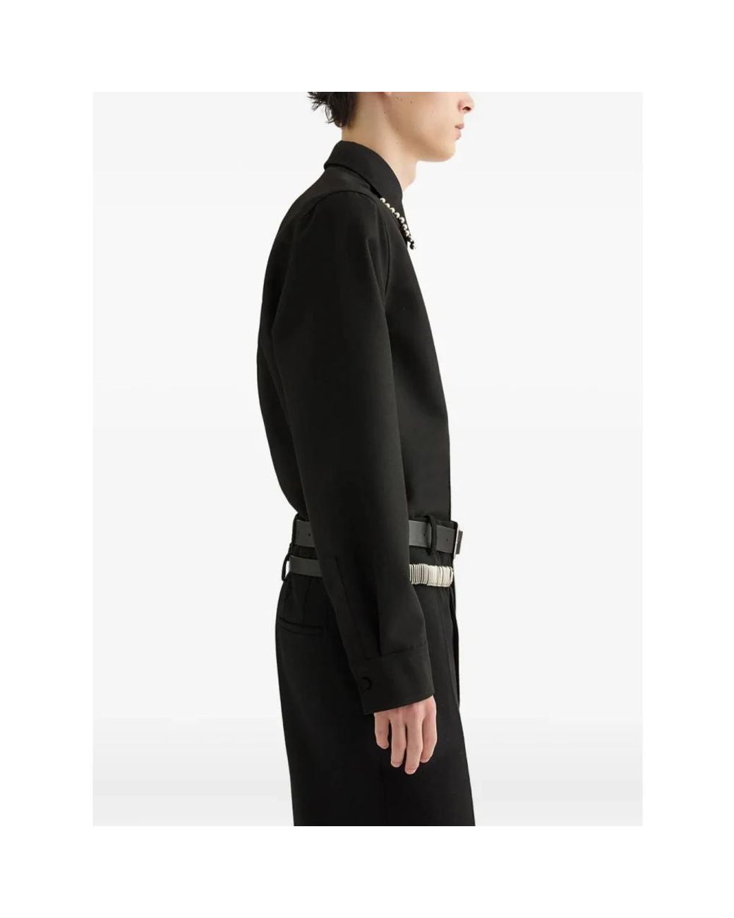 Jil Sander Black Casual Shirts for men