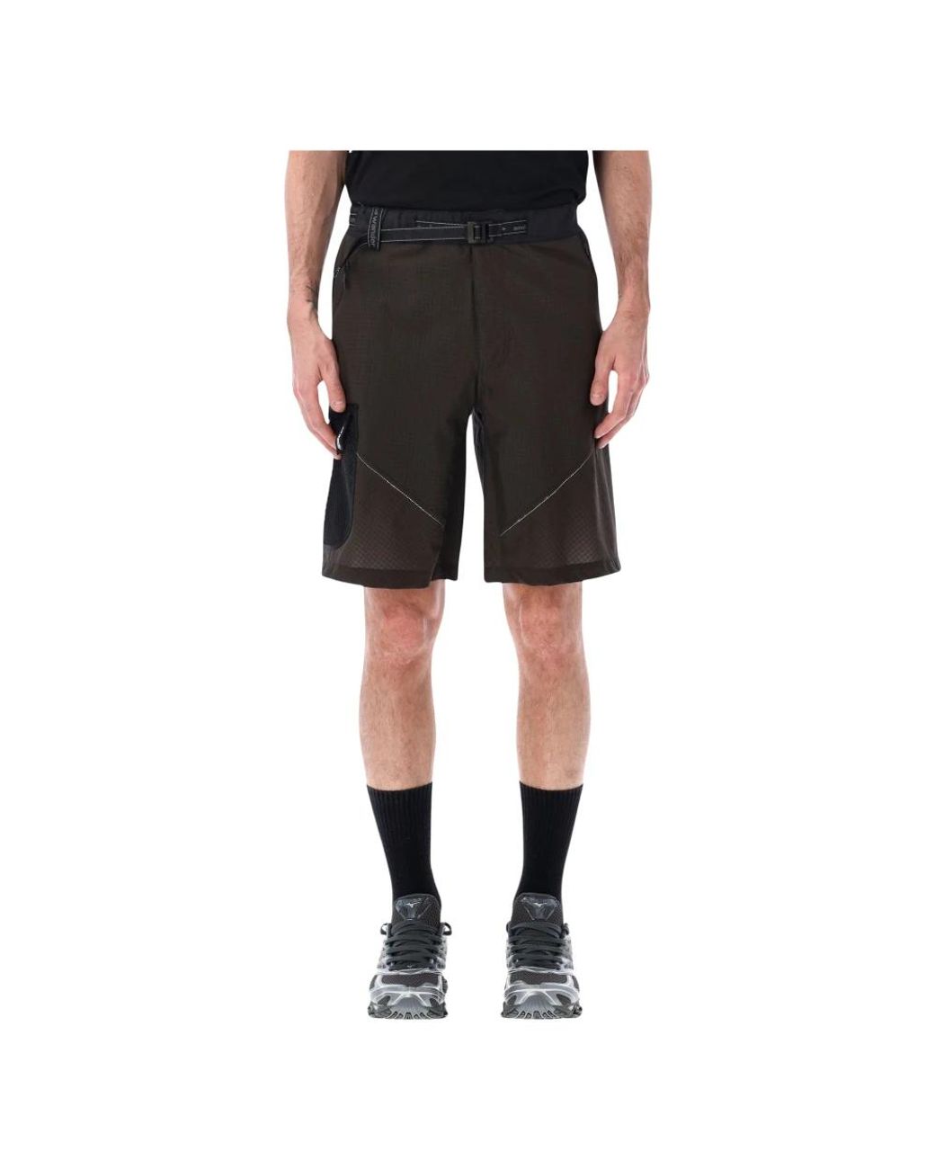 And Wander Black Casual Shorts for men