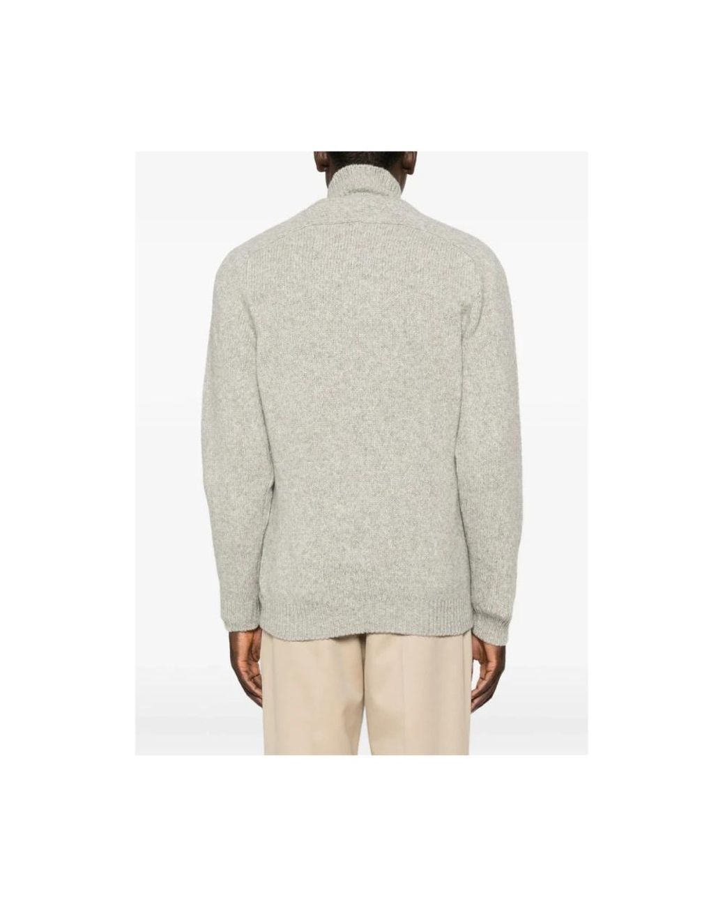Scaglione Gray Turtlenecks for men