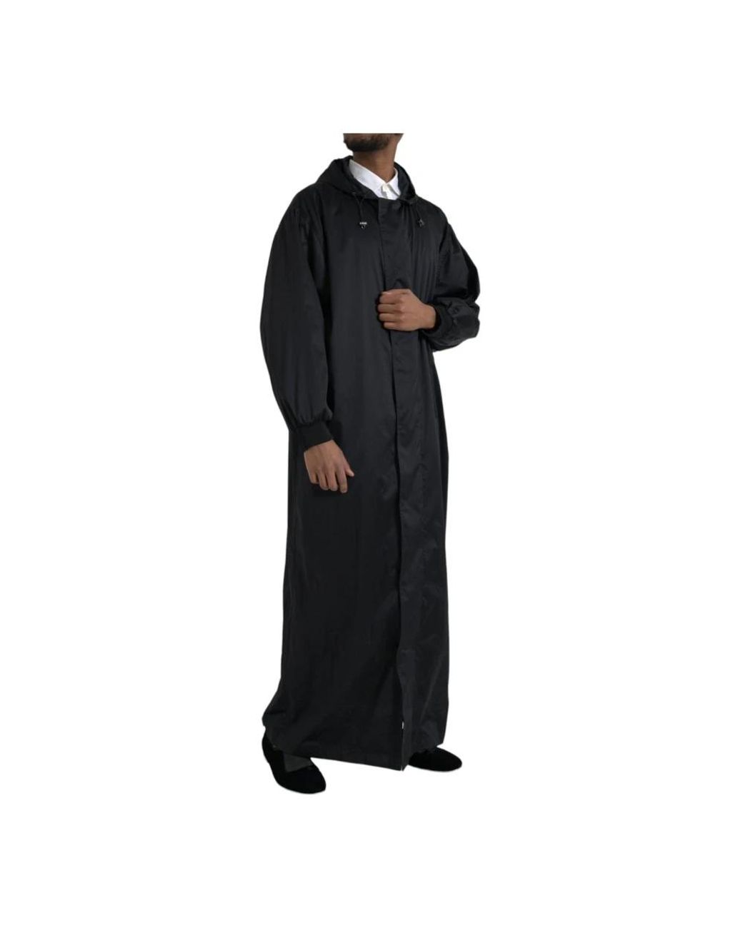 Dolce & Gabbana Black Rain Jackets for men