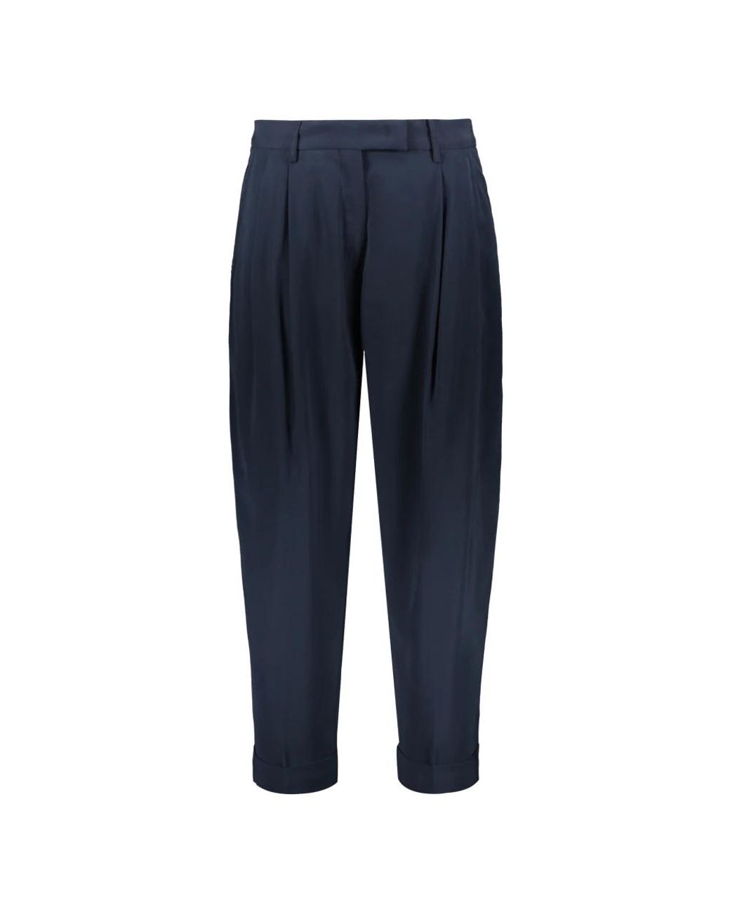 Moorer Blue Wide Trousers
