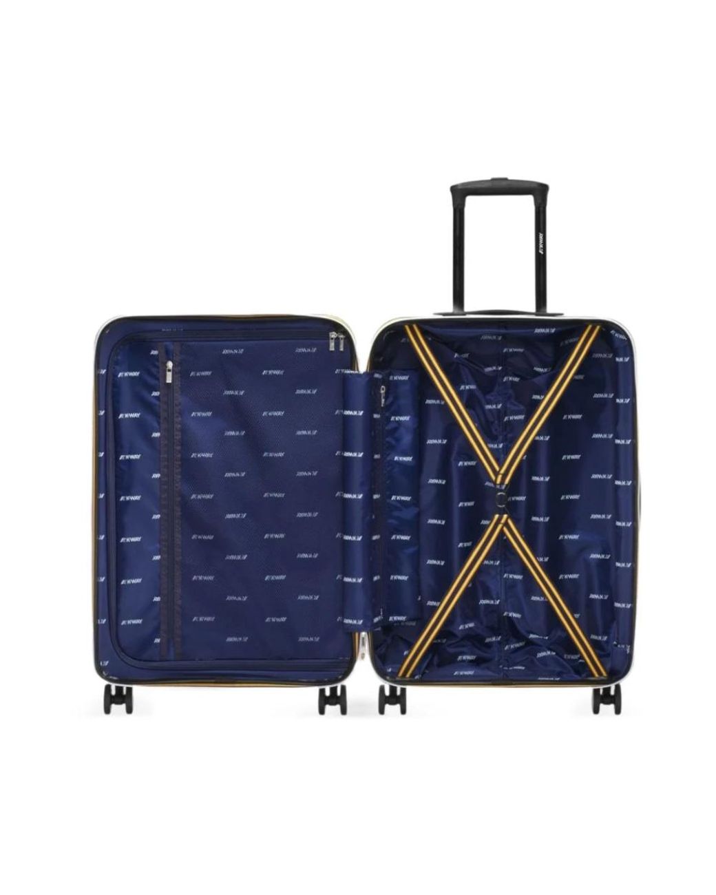 K-Way Black Large Suitcases for men