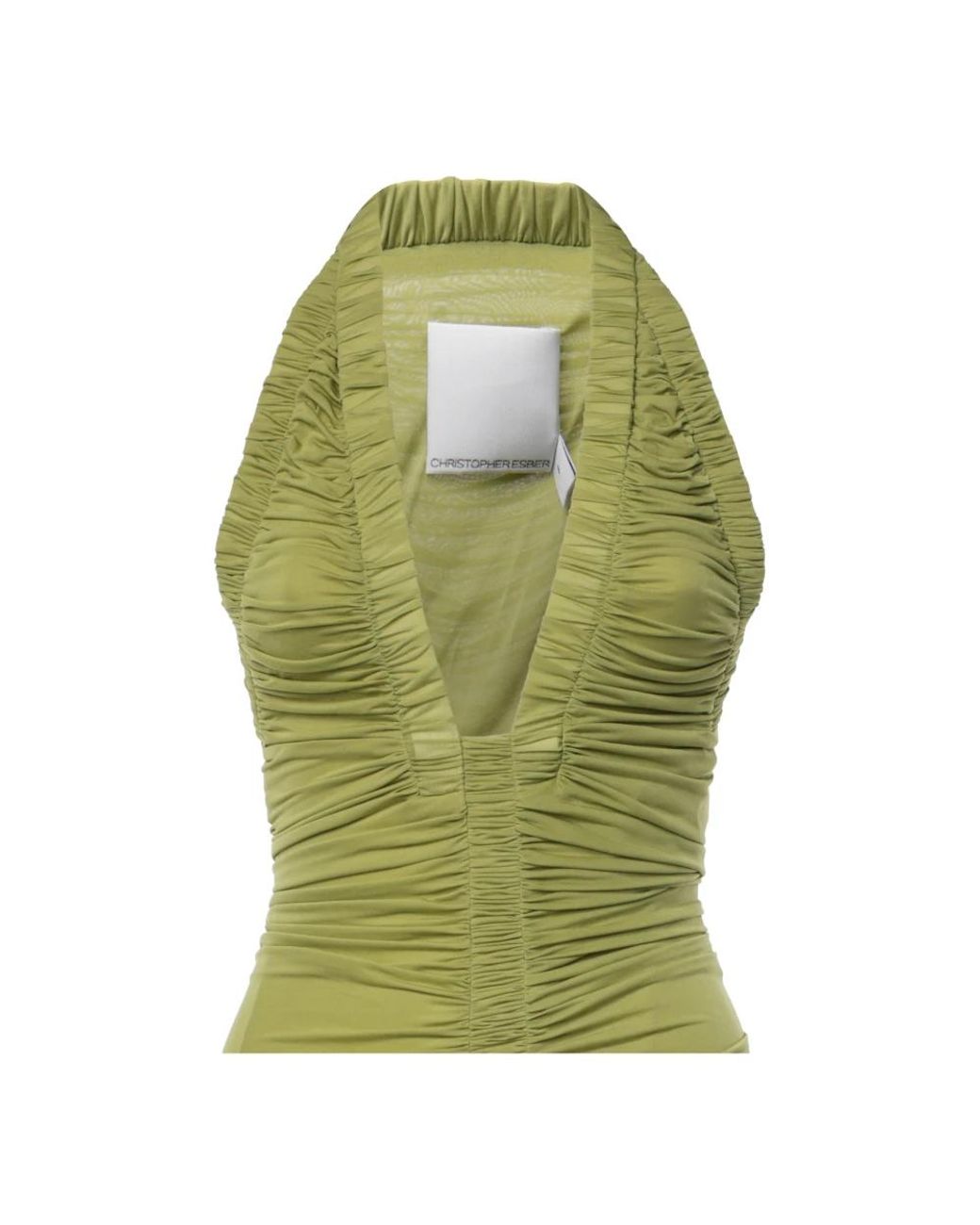 Christopher Esber Green Gowns