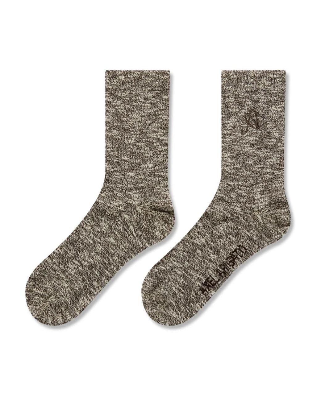 Axel Arigato Ondergoed ,Katoen Mélange Tube Socks in het Brown
