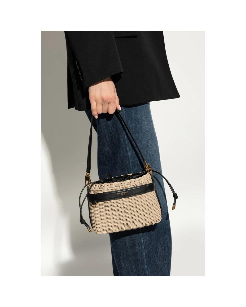 Dolce & Gabbana Natural Shoulder Bags