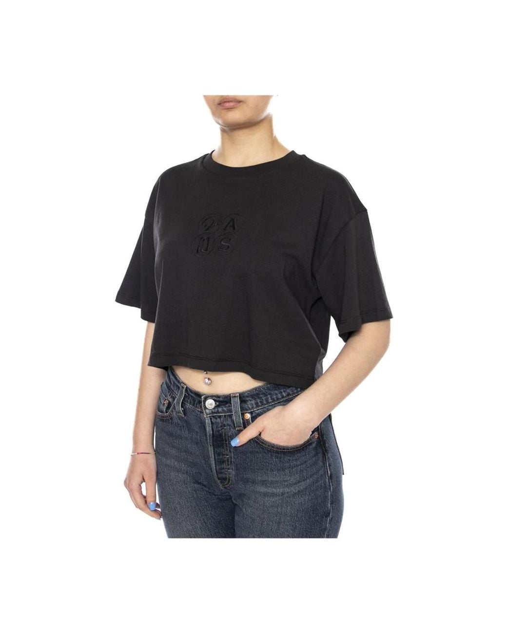 T-Shirts Vans de color Black