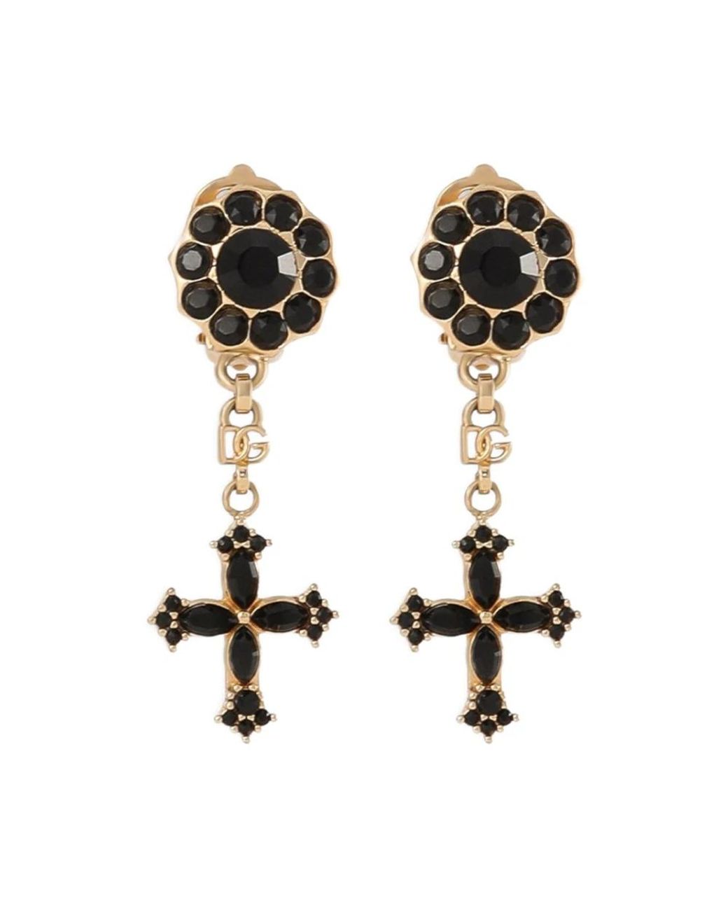Dolce & Gabbana Black Earrings