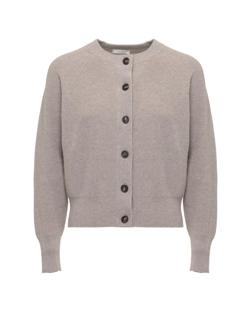 Panicale Cashmere Cardigan in het Gray