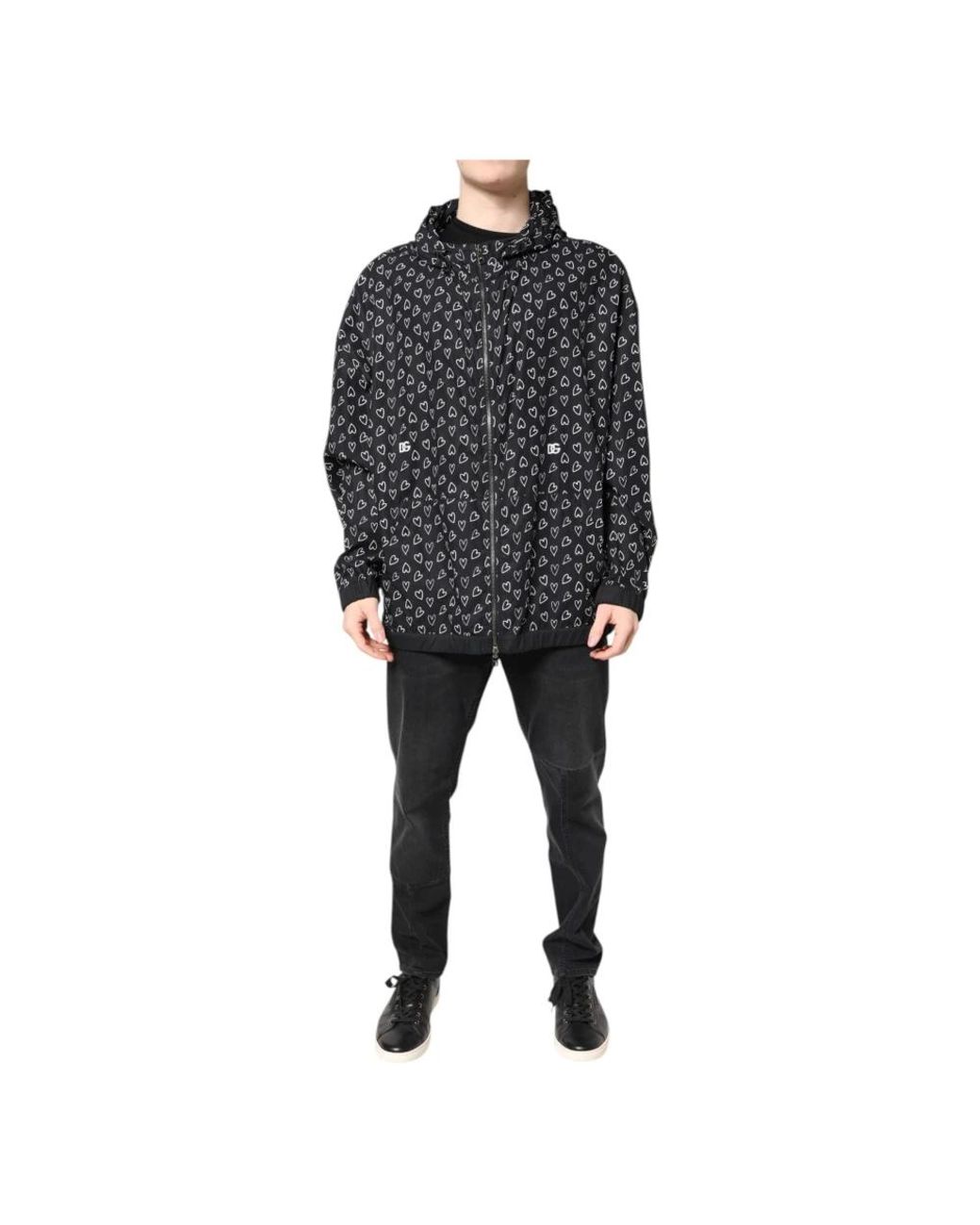 Dolce & Gabbana Black Light Jackets for men