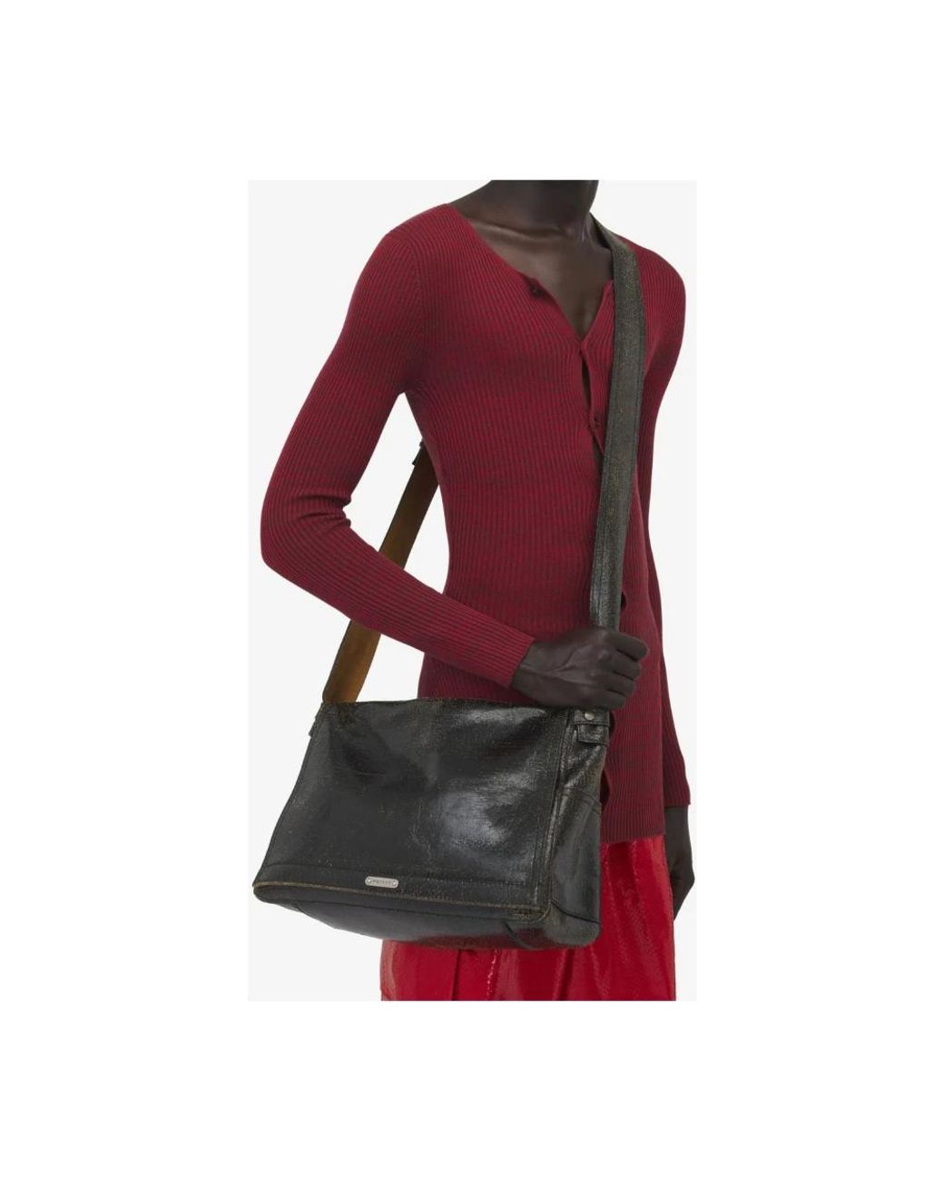 Cross Body Bags Alexander McQueen de hombre de color Black