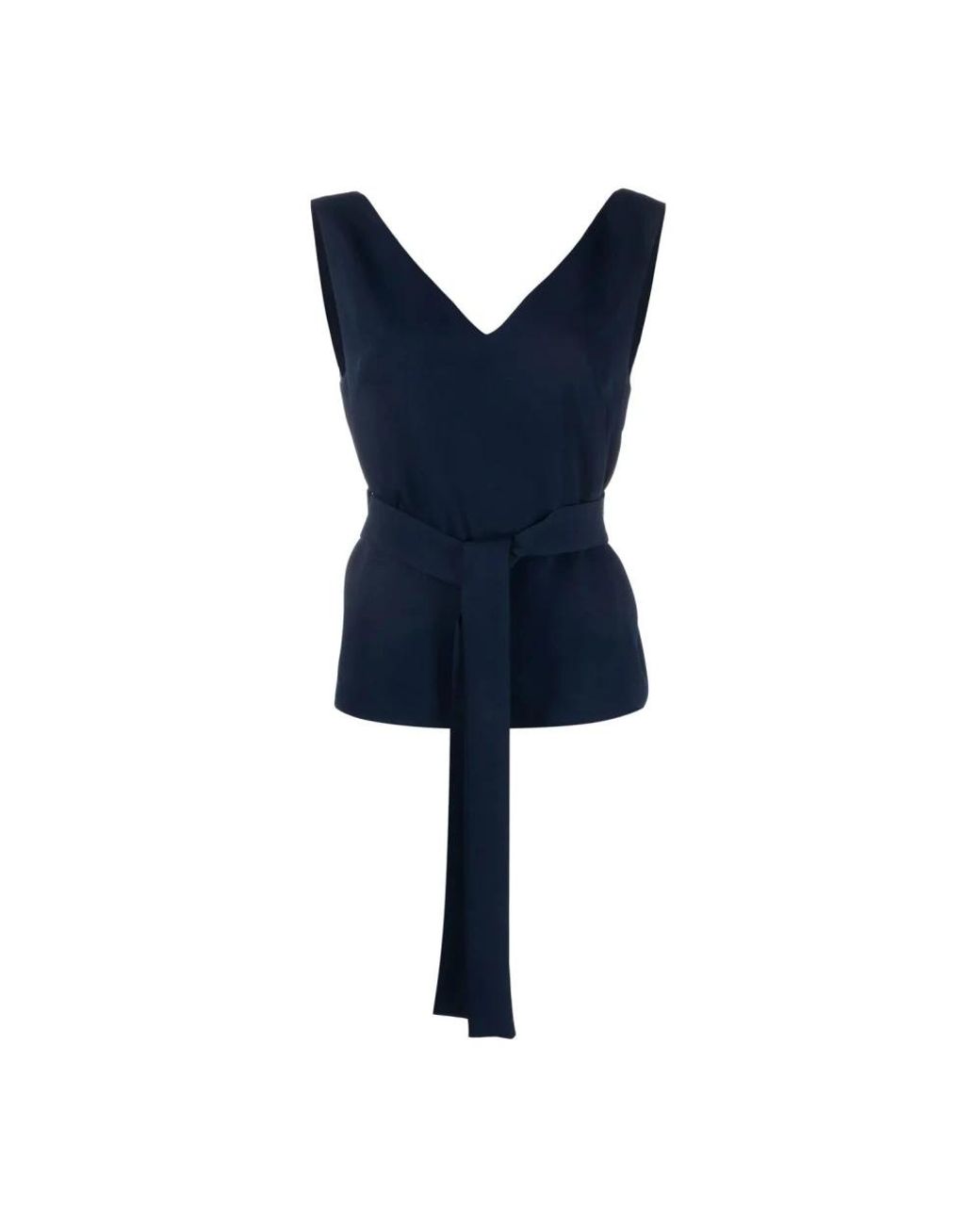 Sleeveless Tops di P.A.R.O.S.H. in Blue
