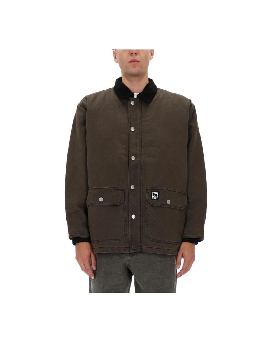 Light Jackets Obey pour homme en coloris Brown