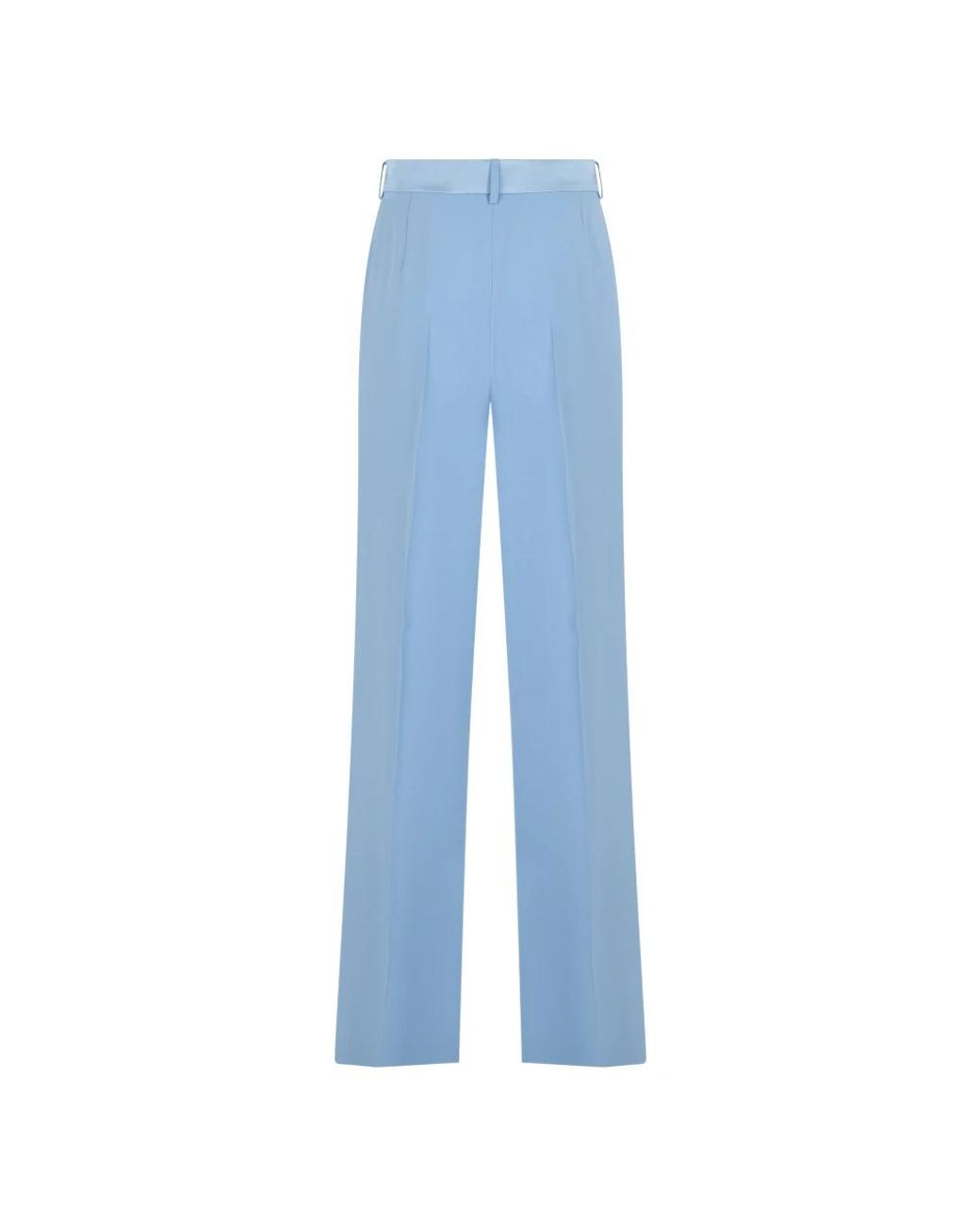 Alberta Ferretti Blue Wide Trousers