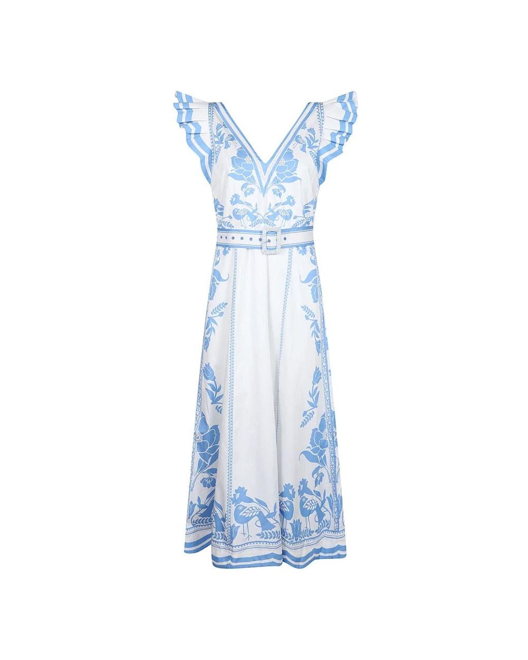 Scarlett Poppies Blue Midi Dresses