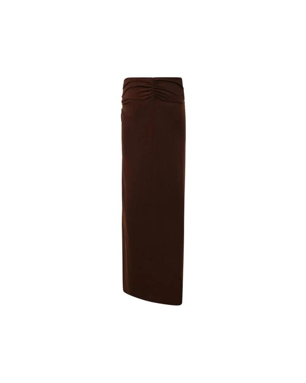 Maxi Skirts ANDAMANE de color Brown