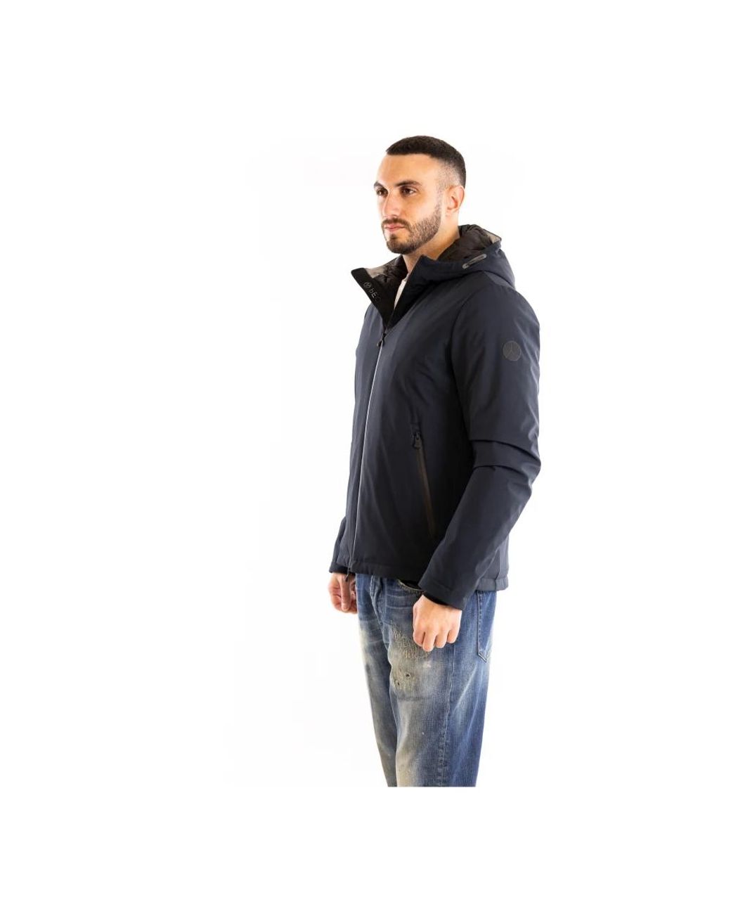 People Of Shibuya Blue Winter Jackets for men