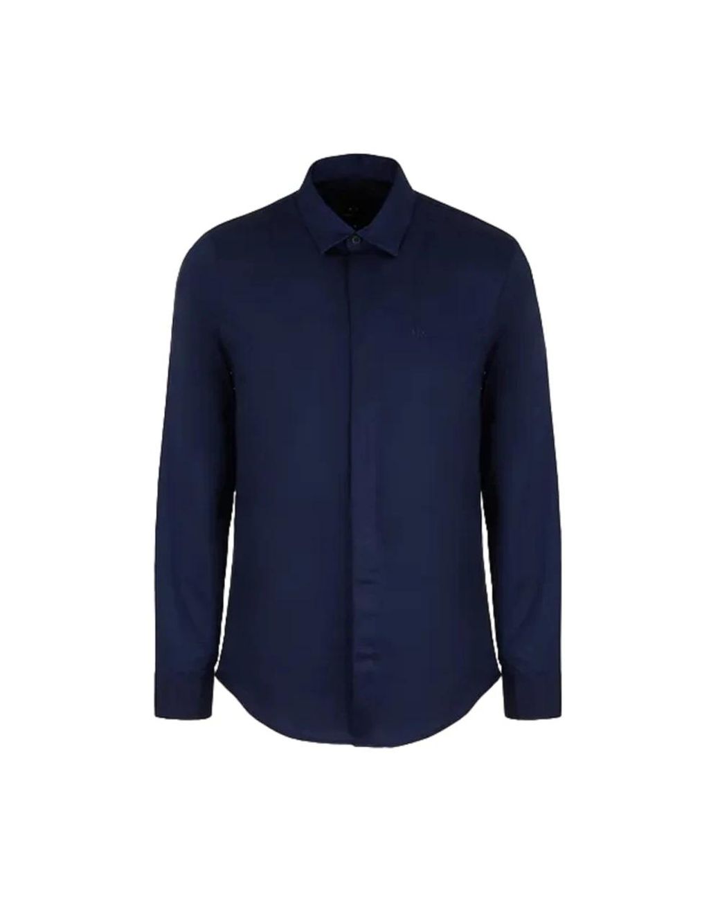 ARMANI EXCHANGE Blue Casual Shirts for men