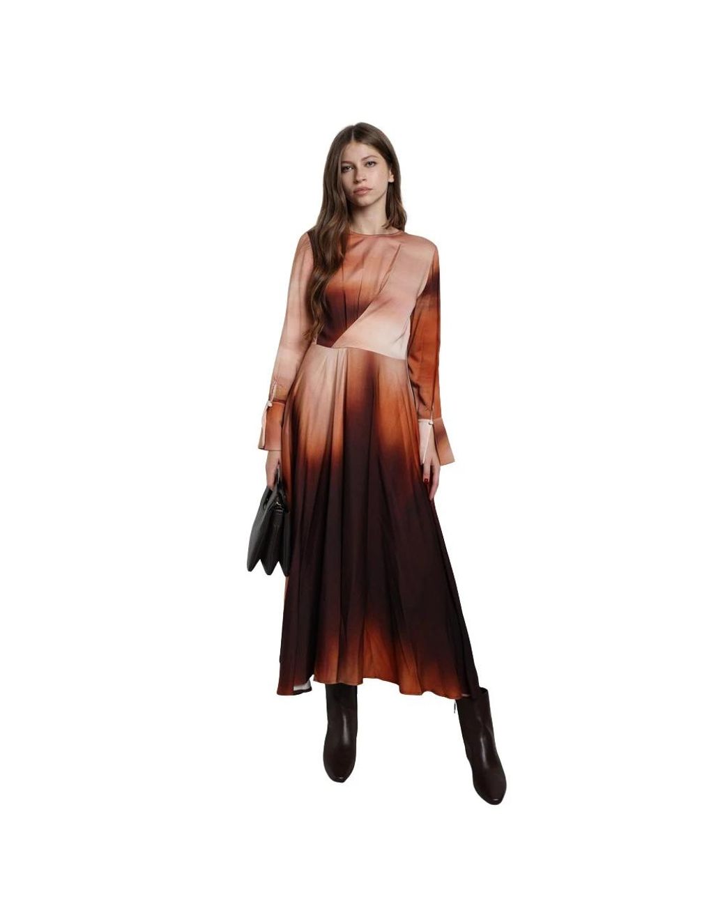 H2O Brown Midi Dresses