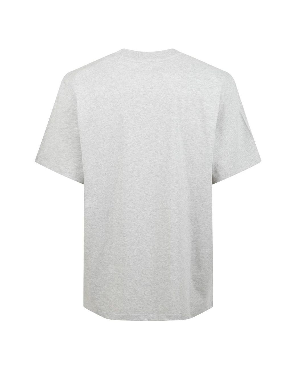 AMI Gray T-Shirts for men