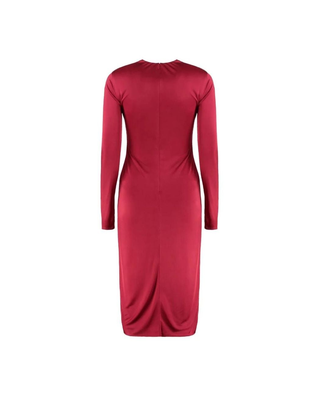 Versace Red Midi Dresses