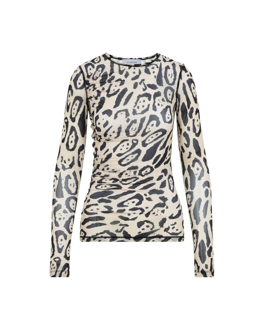 Sportmax Black Long Sleeve T-Shirts