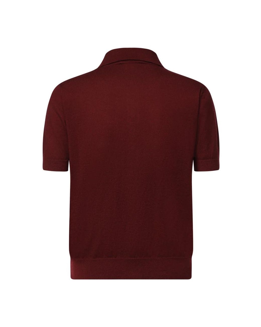 Max Mara Red Polo Shirts