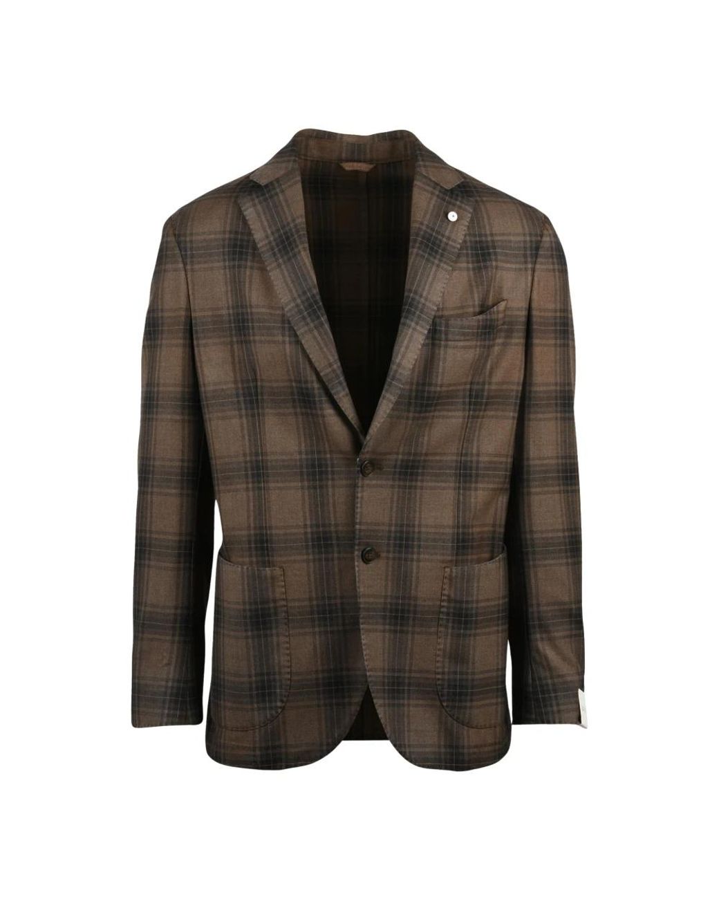 L.b.m. 1911 Green Blazers for men