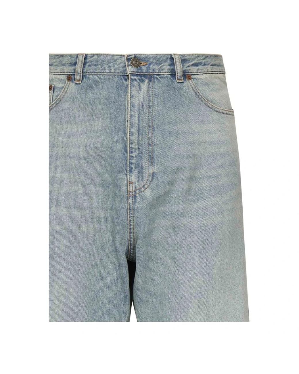 Valentino Garavani Blue Straight Fit Jeans for men