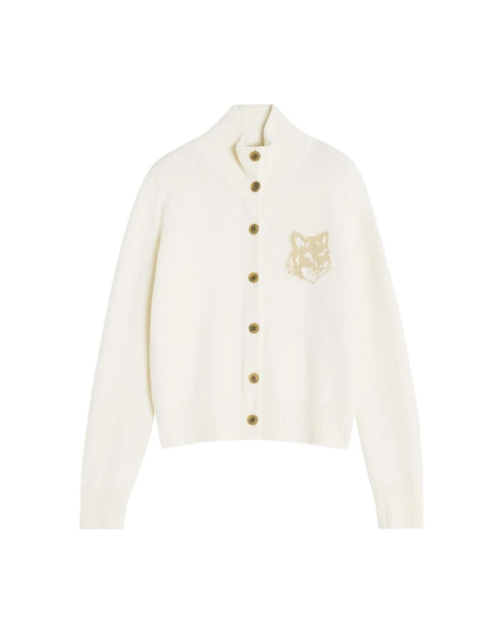 Cardigans Maison Kitsuné en coloris White