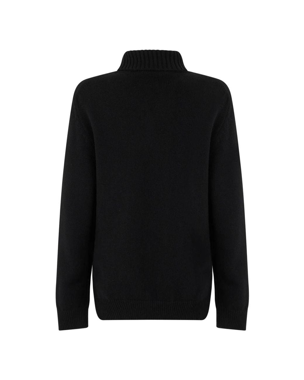 Moorer Black Cashmere Knitwear