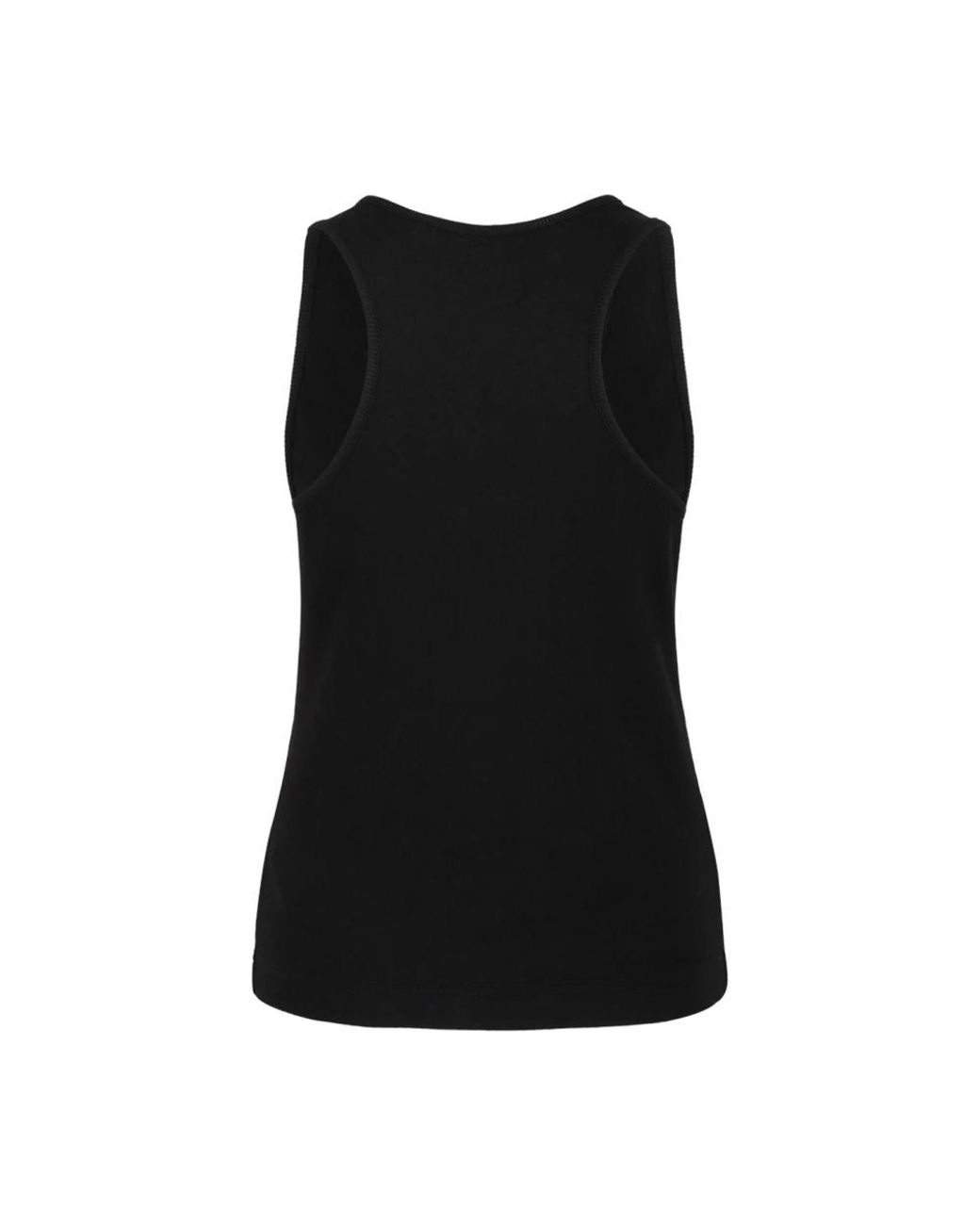 Palm Angels Black Sleeveless Tops