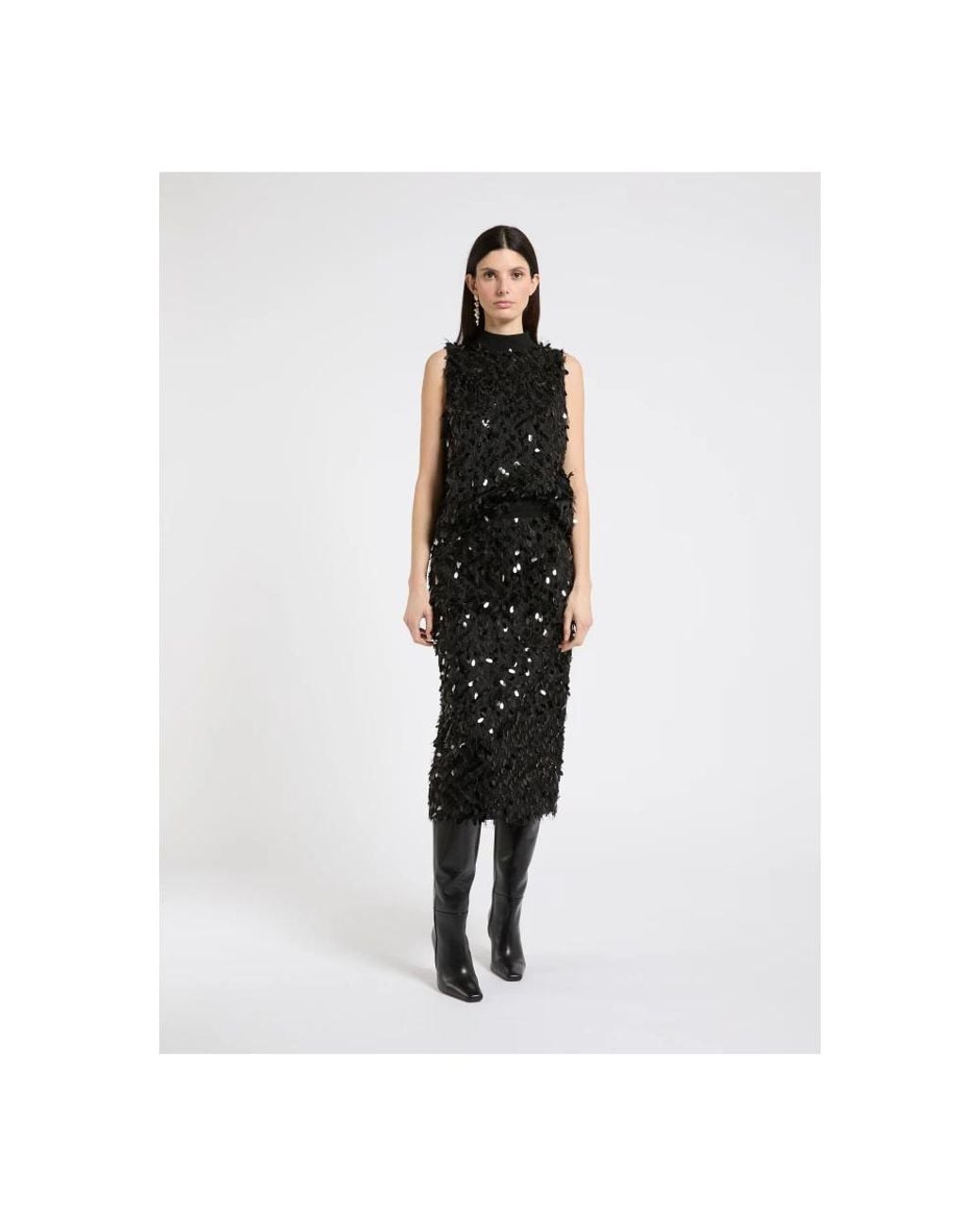 Midi Skirts Marella de color Black
