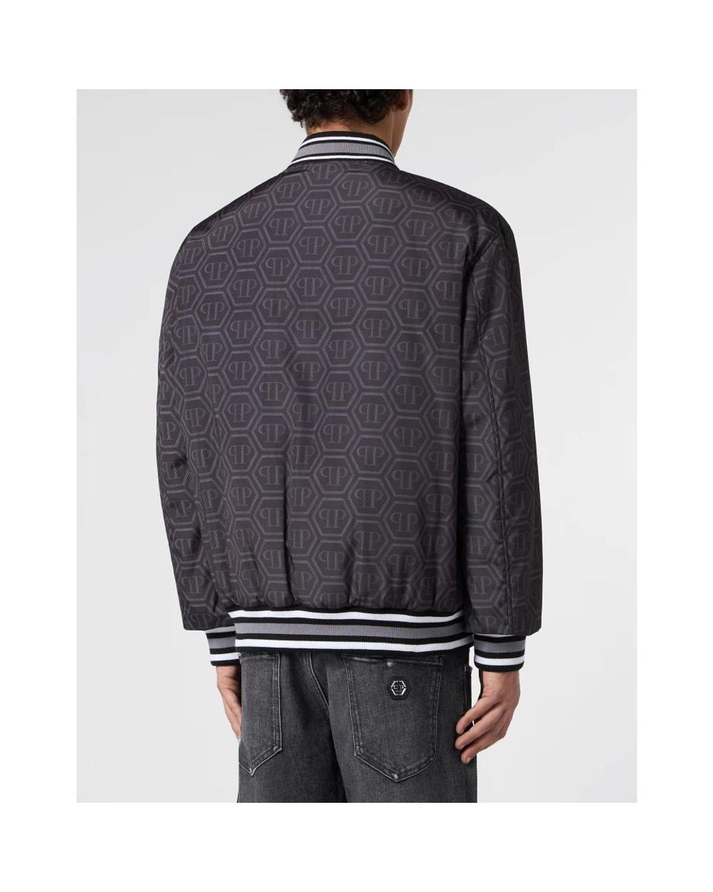 Bomber Jackets di Philipp Plein in Black da Uomo