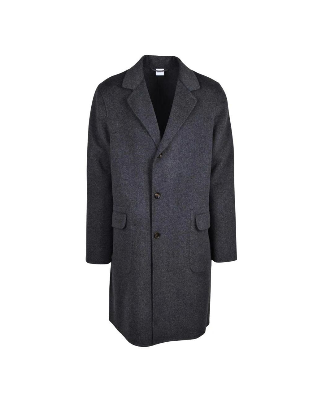 Aspesi Black Single-Breasted Coats for men