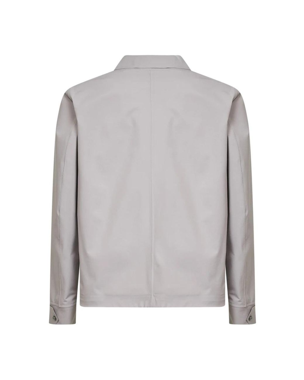 Light Jackets Herno de hombre de color Gray