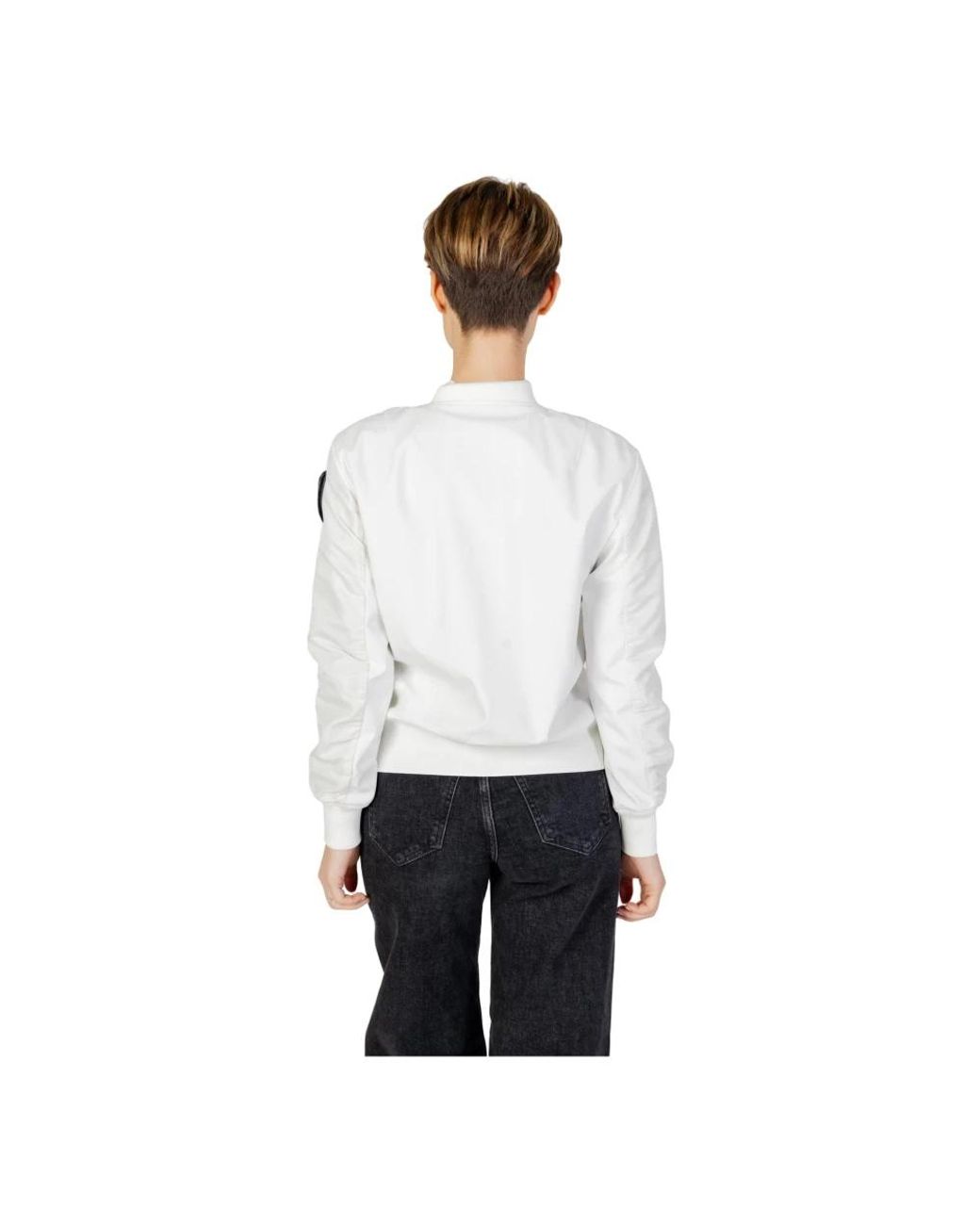 Blauer White Bomber Jackets