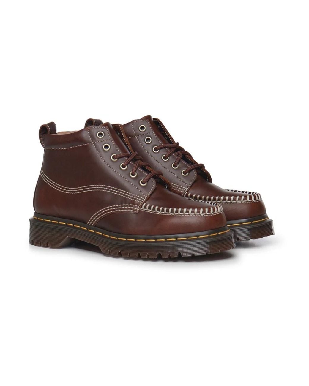 Dr. Martens Brown Lace-Up Boots for men