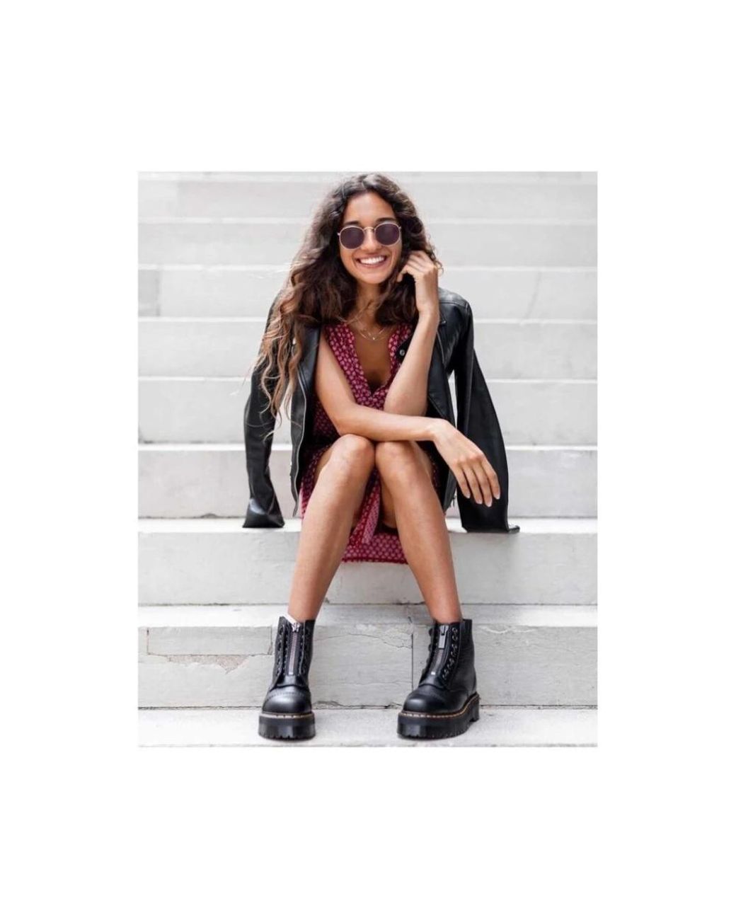 Dr. Martens Black Lace-Up Boots
