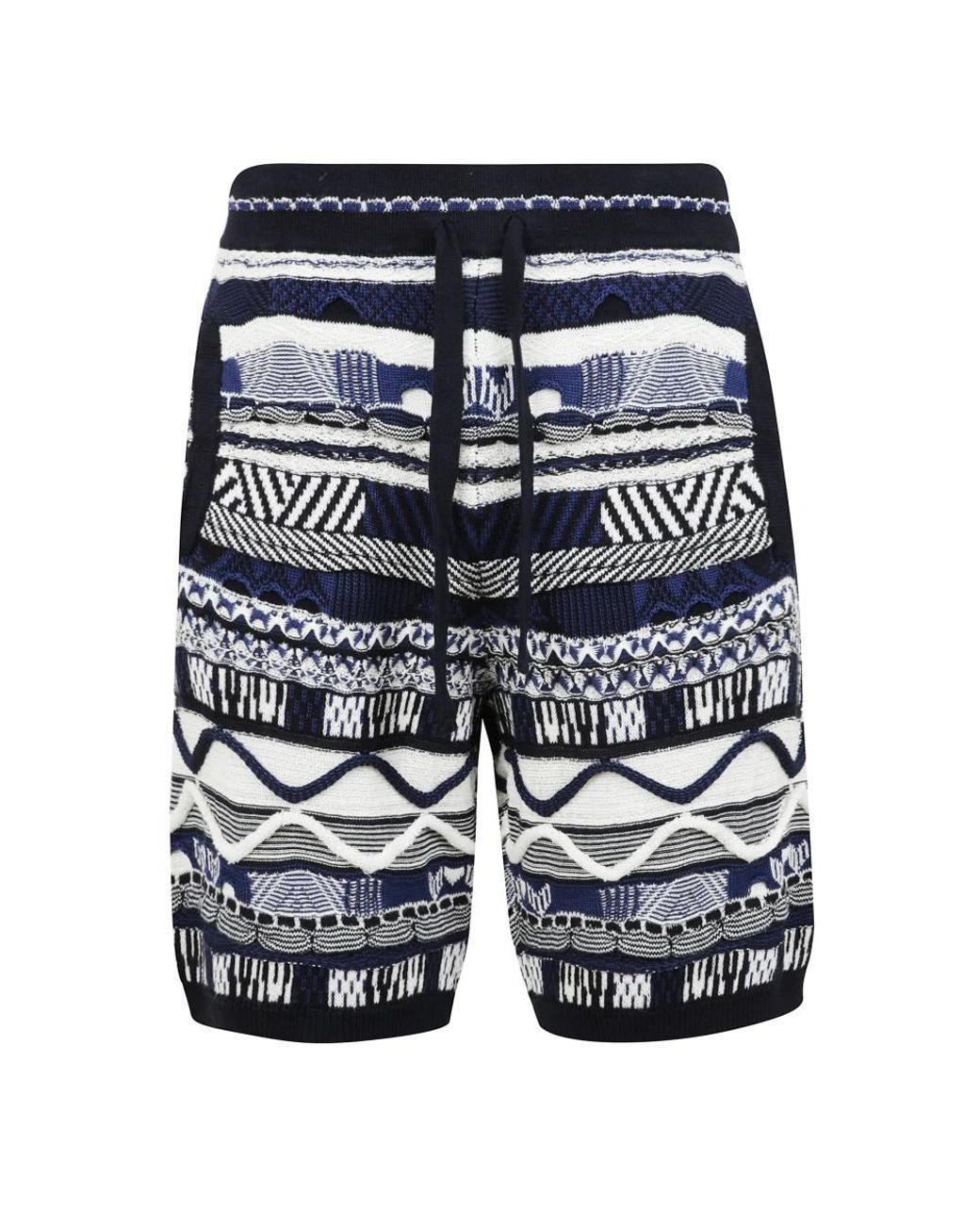 Laneus Blue Casual Shorts for men