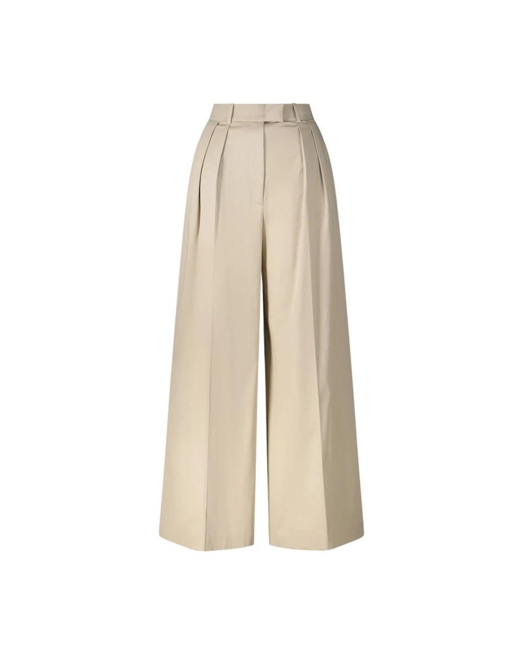Anine Bing Natural Wide Trousers