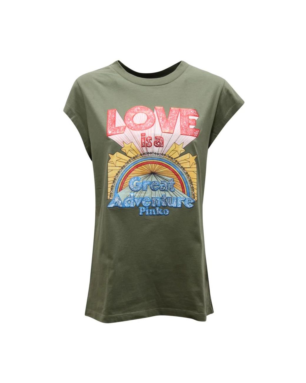 Pinko Green T-Shirts