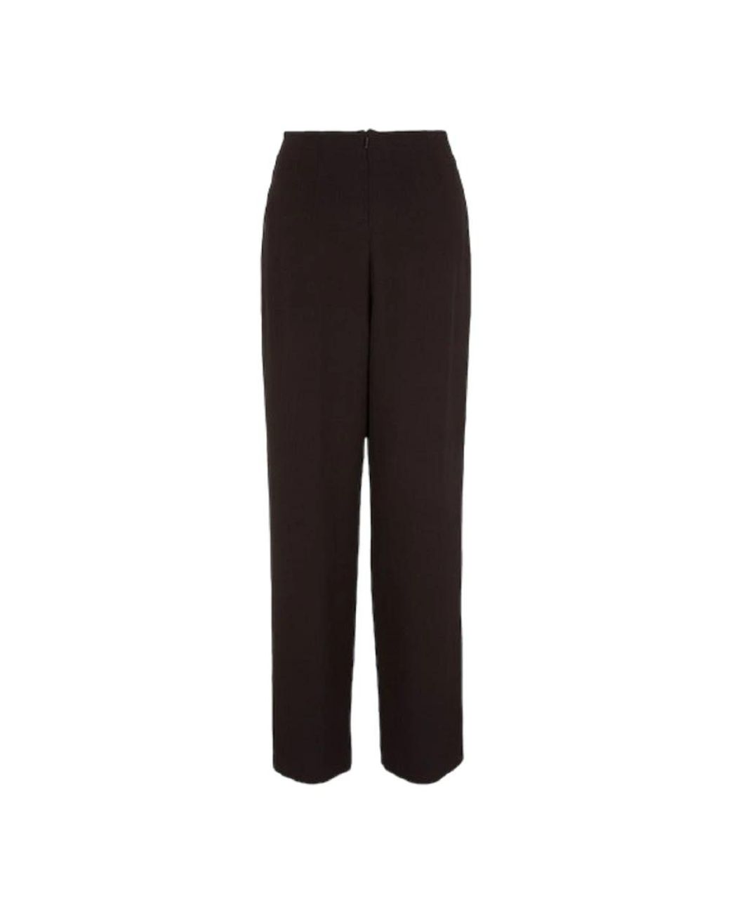 ARMANI EXCHANGE Black Straight Trousers