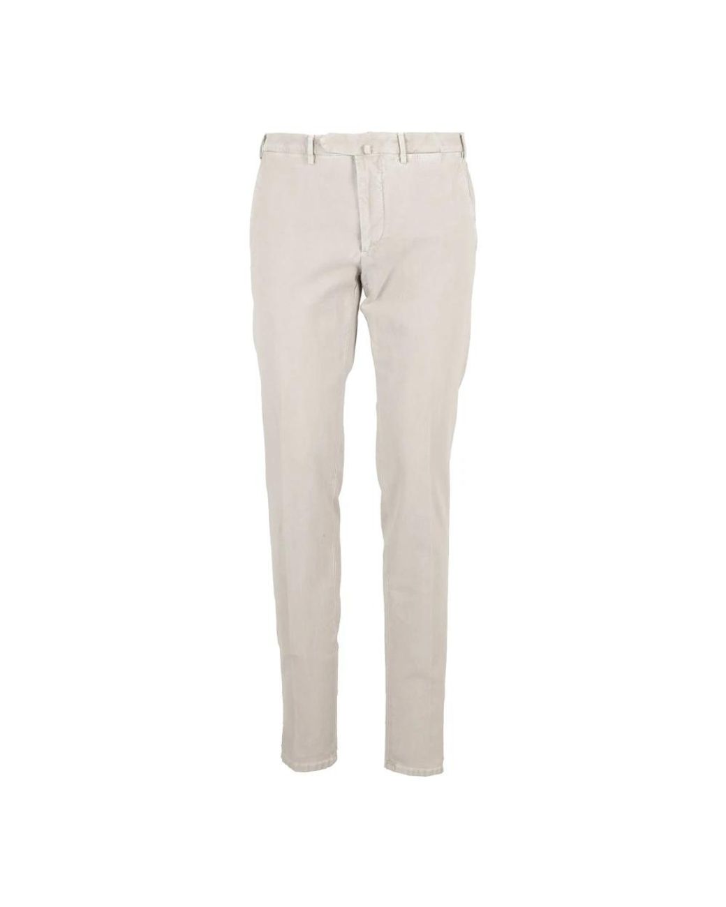 Santaniello Gray Slim-Fit Trousers for men