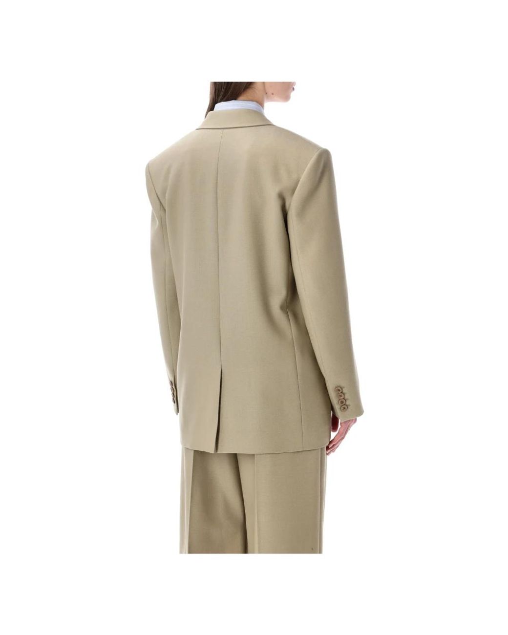 Blazers Saint Laurent de color Natural