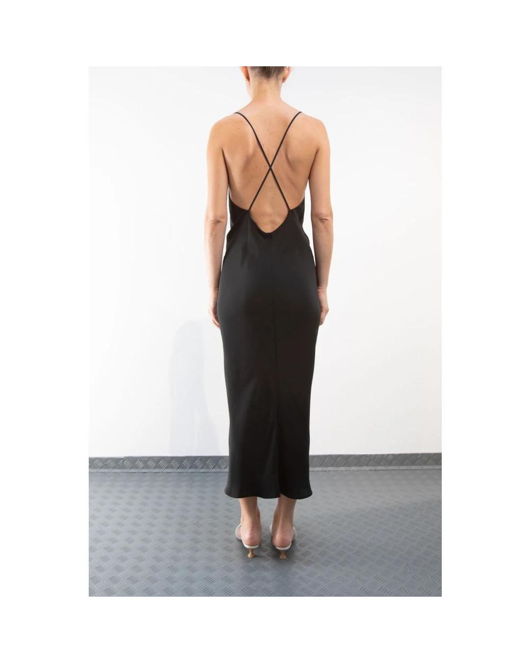 Pierantoniogaspari Black Midi Dresses