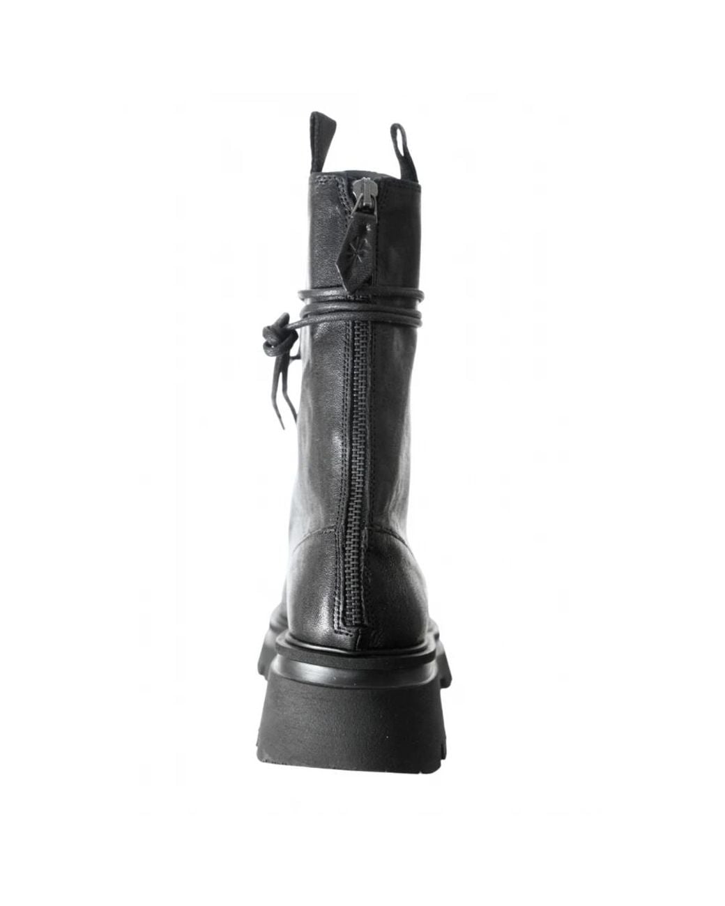 Patrizia Bonfanti Blue Lace-Up Boots
